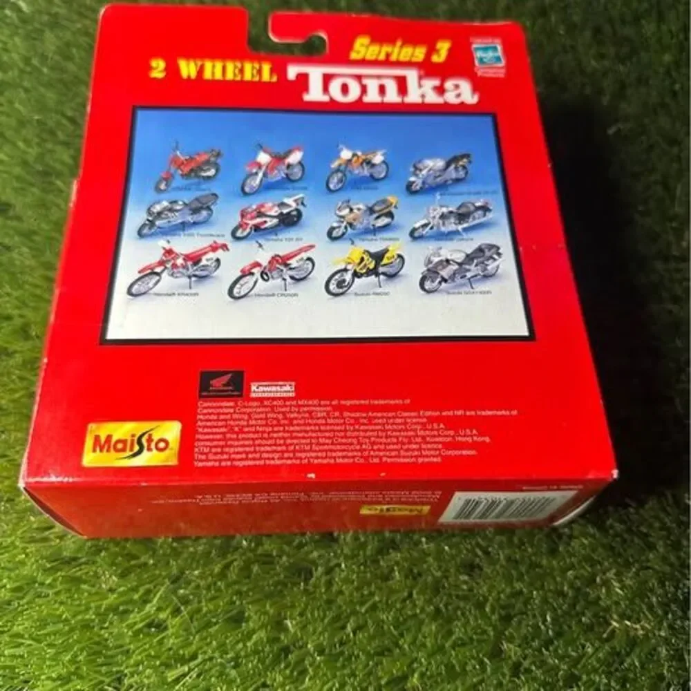 Maisto TONKA 2 WHEEL - Series 3   1/18 Diecast metal Motorcycle Red